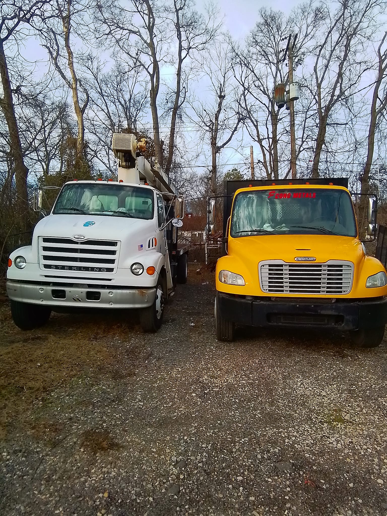 Bucket truck and crane lift services