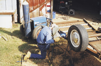 Mobile welding repairs